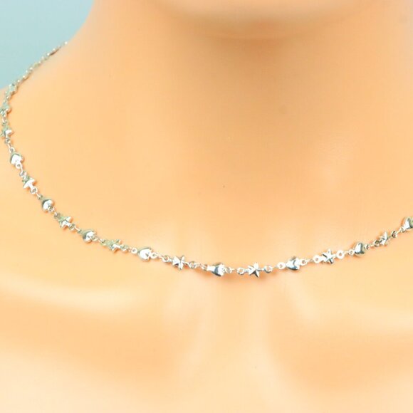 Delicate & Contemporary Necklace Chain, A Lovely Choice for Women, EVCH1765 - Picture 4 of 10